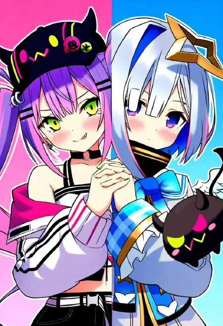 Illustrious XL high-resolution anime illustration generation workflow